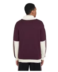 Cardigan uomo bicolore in cotone UMA24052CDML | RICHMOND