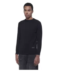 Maglia uomo nera regular UMA24063MARI | RICHMOND