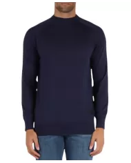 Maglia uomo blu regular UMA24063MARI |RICHMOND