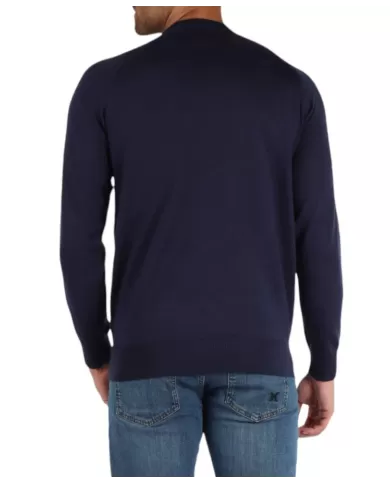 Maglia uomo blu regular UMA24063MARI |RICHMOND Maglia uomo blu regular UMA24063MARI |RICHMOND