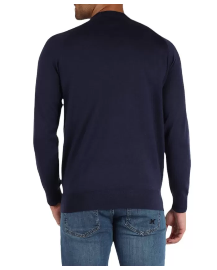 Maglia uomo blu regular UMA24063MARI |RICHMOND Maglia uomo blu regular UMA24063MARI |RICHMOND