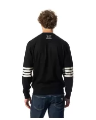 Maglia uomo nera regular UMA24101MAIR | RICHMOND