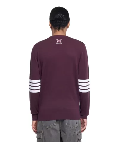 Maglia uomo bordeaux regular UMA24101MAIR | RICHMOND Maglia uomo bordeaux regular UMA24101MAIR | RICHMOND