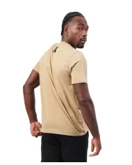 T-shirt uomo beige in cotone UMA24143TS1F | RICHMOND