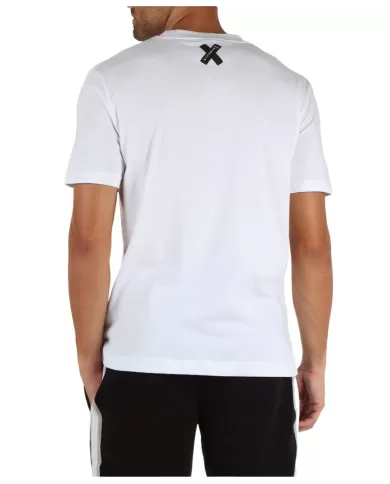 T-shirt uomo bianca in cotone reular UMA24143TS1F | RICHMOND T-shirt uomo bianca in cotone reular UMA24143TS1F | RICHMOND