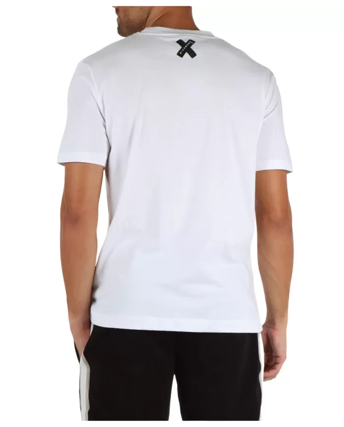 T-shirt uomo bianca in cotone reular UMA24143TS1F | RICHMOND T-shirt uomo bianca in cotone reular UMA24143TS1F | RICHMOND