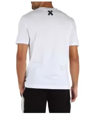 T-shirt uomo bianca in cotone reular UMA24143TS1F | RICHMOND