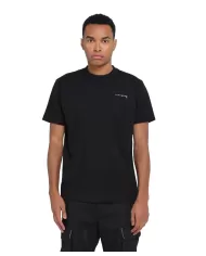 T-shirt uomo nera in cotone regular UMA24144TS1F | RICHMOND
