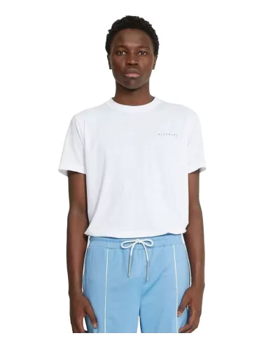 RICHMOND T-shirt Uomo UMA24144TS1F A-EP cotone regular con logo 00 WHITE RICHMOND T-shirt Uomo UMA24144TS1F A-EP cotone regular con logo 00 WHITE