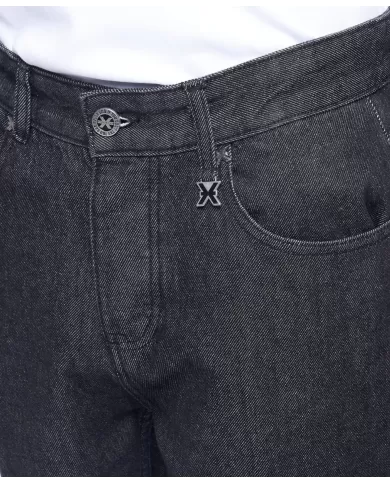 Jeans uomo nero con piega sulla gamba UMA24083JEEXG | RICHMOND Jeans uomo nero con piega sulla gamba UMA24083JEEXG | RICHMOND