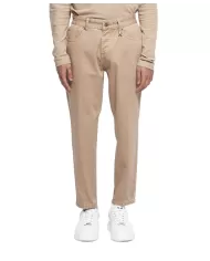 Jeans uomo beige con piega sulla gamba UMA24083JEEXG | RICHMOND