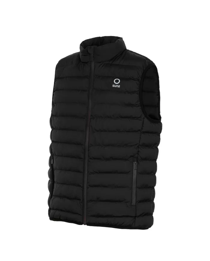 Gilet uomo nero a collo alto GBS53005U OTY TRAVEL | SUNS Gilet uomo nero a collo alto GBS53005U OTY TRAVEL | SUNS