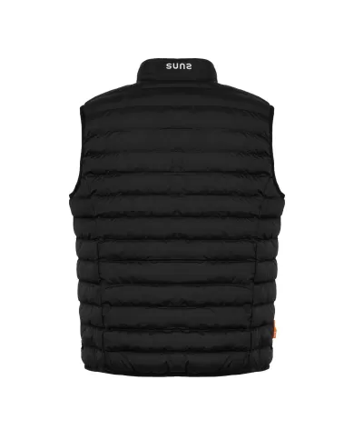 Gilet uomo nero a collo alto GBS53005U OTY TRAVEL | SUNS Gilet uomo nero a collo alto GBS53005U OTY TRAVEL | SUNS