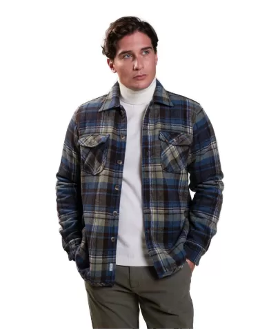 Camicia uomo over-shirt a quadri in flanella ADRIAN831 FLA189| IMPURE Camicia uomo over-shirt a quadri in flanella ADRIAN831 FLA189| IMPURE