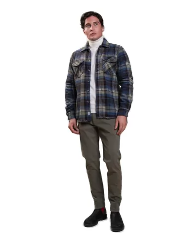 Camicia uomo over-shirt a quadri in flanella ADRIAN831 FLA189| IMPURE Camicia uomo over-shirt a quadri in flanella ADRIAN831 FLA189| IMPURE
