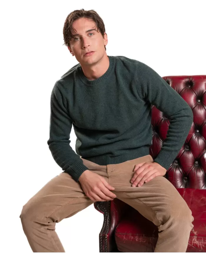 Maglione uomo dark green in lana CHARLIE WN8 |IMPURE Maglione uomo dark green in lana CHARLIE WN8 |IMPURE