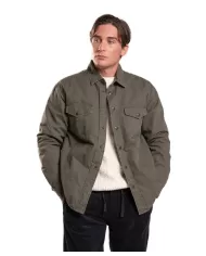 Giacca uomo green trapuntata rimovibile DEREKCNV CNVC06 | IMPURE