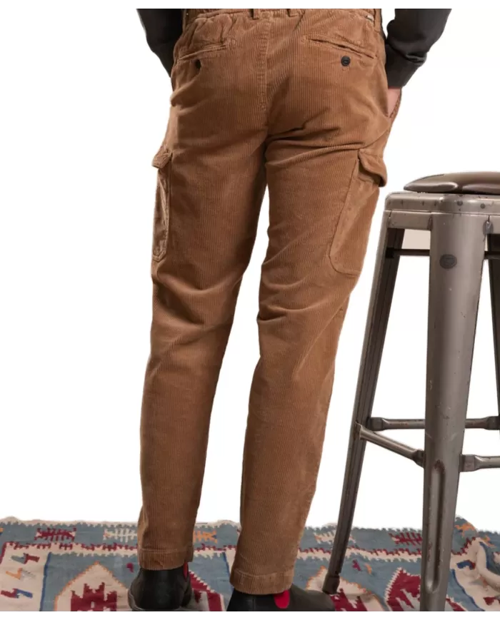 Pantalone uomo in velluto stile cargo biscotto SMITH V05 | IMPURE Pantalone uomo in velluto stile cargo biscotto SMITH V05 | IMPURE
