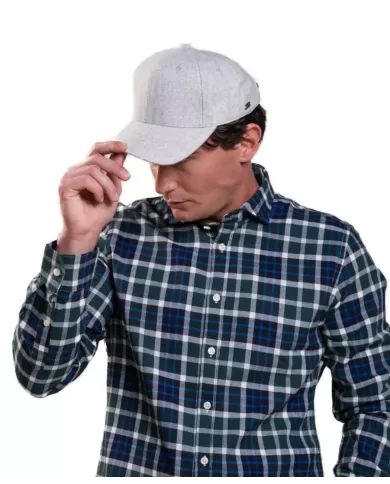 Cappello uomo bianco in lana WESTB05 | IMPURE