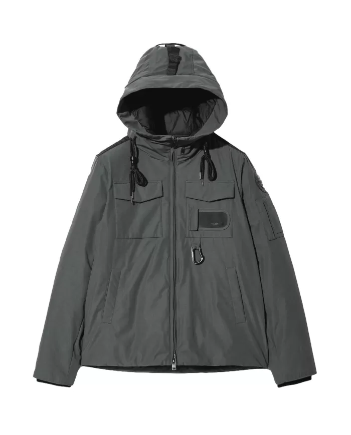 Giubbotto stile parka urban grey uomo MMW24026 ETHAN| MUSEUM Giubbotto stile parka urban grey uomo MMW24026 ETHAN| MUSEUM