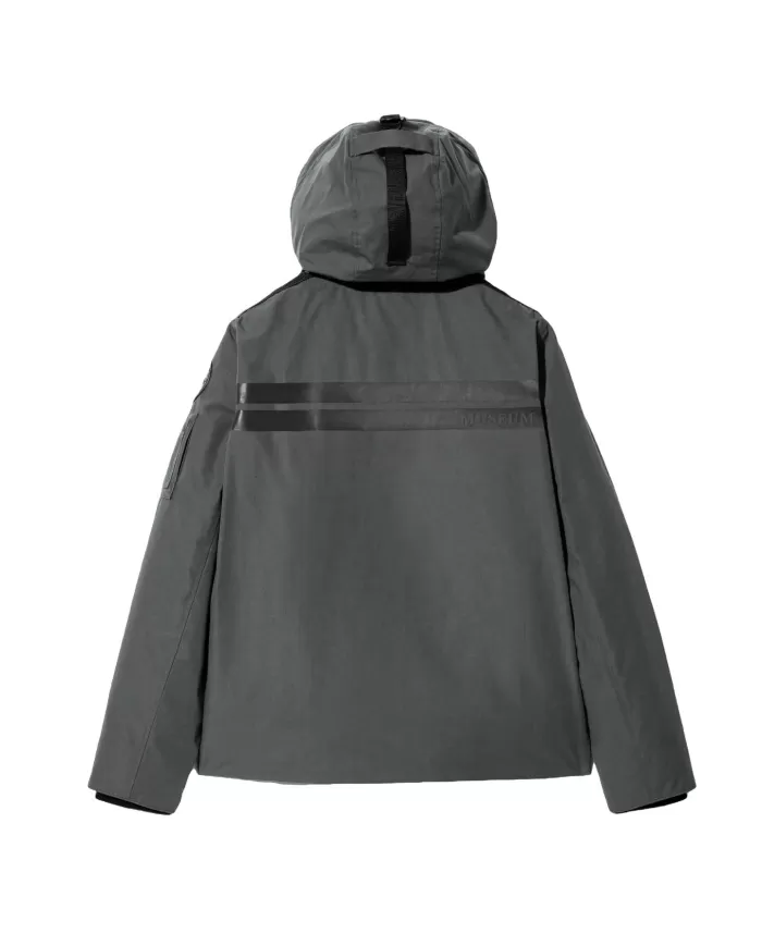 Giubbotto stile parka urban grey uomo MMW24026 ETHAN| MUSEUM Giubbotto stile parka urban grey uomo MMW24026 ETHAN| MUSEUM