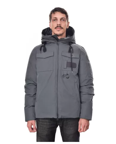 Giubbotto stile parka urban grey uomo MMW24026 ETHAN| MUSEUM Giubbotto stile parka urban grey uomo MMW24026 ETHAN| MUSEUM