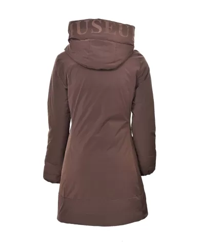 Piumino Donna reversibile marrone/arancio MLW24162 DOTTIE | MUSEUM