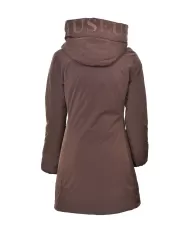 Piumino Donna reversibile marrone/arancio MLW24162 DOTTIE | MUSEUM