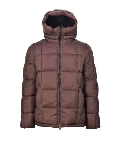 Piumino java con salpa e patch logate MMW24005 DENYS| MUSEUM Piumino java con salpa e patch logate MMW24005 DENYS| MUSEUM