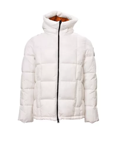 Piumino Uomo bianco trapuntato MMW24005 DENYS | MUSEUM Piumino Uomo bianco trapuntato MMW24005 DENYS | MUSEUM