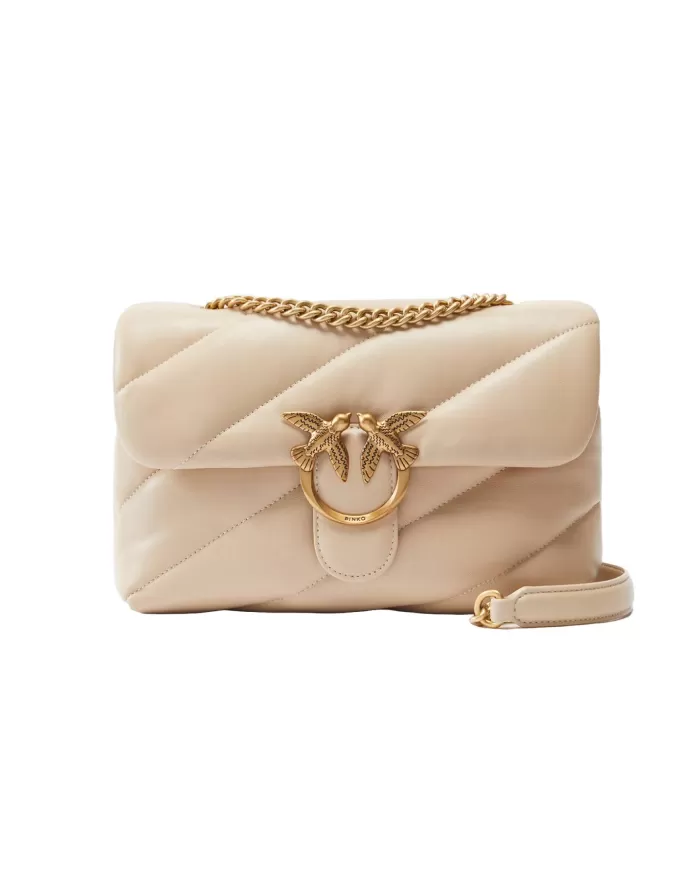 Borsa Donna beige/grigio 100038 A0F2 LOVE PUFF CLASSIC | PINKO Borsa Donna beige/grigio 100038 A0F2 LOVE PUFF CLASSIC | PINKO