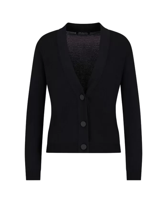 Cardigan Donna nero 6DYE1K YMH6Z | ARMANI EXCHANGE Cardigan Donna nero 6DYE1K YMH6Z | ARMANI EXCHANGE
