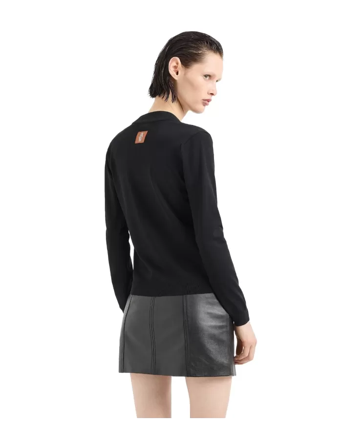 Cardigan Donna nero 6DYE1K YMH6Z | ARMANI EXCHANGE Cardigan Donna nero 6DYE1K YMH6Z | ARMANI EXCHANGE