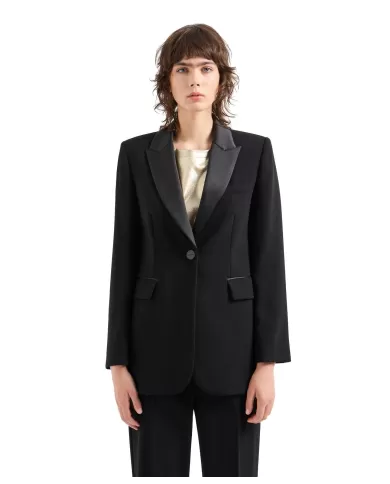 Giacca Donna nera 6DYG35 YN5YZ |ARMANI EXCHANGE