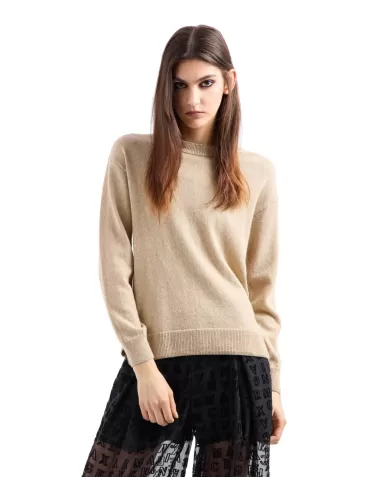 Maglia Donna gold 6DYM2C YM2FZ | ARMANI EXCHANGE Maglia Donna gold 6DYM2C YM2FZ | ARMANI EXCHANGE