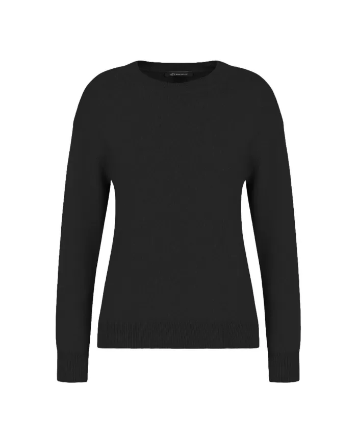 Maglia Donna nera 6DYM2C YM2FZ | ARMANI EXCHANGE Maglia Donna nera 6DYM2C YM2FZ | ARMANI EXCHANGE