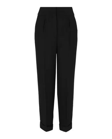 Pantalone Donna nero con pinces 6DYP10 YN9JZ | ARMANI EXCHANGE Pantalone Donna nero con pinces 6DYP10 YN9JZ | ARMANI EXCHANGE