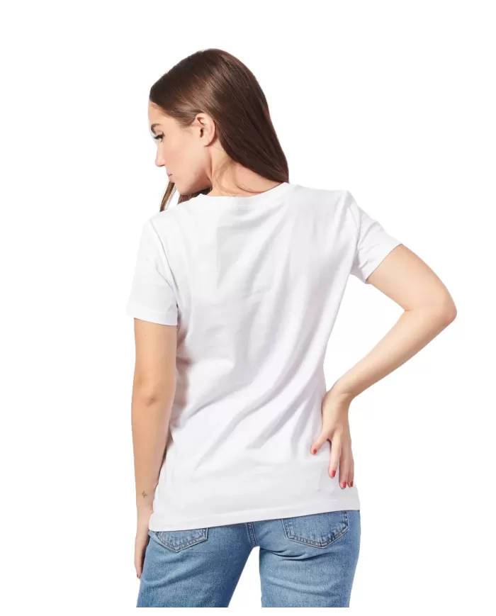 T-shirt Donna bianca di cotone 6DYT53 YJ3RZ | ARMANI EXCHANGE T-shirt Donna bianca di cotone 6DYT53 YJ3RZ | ARMANI EXCHANGE