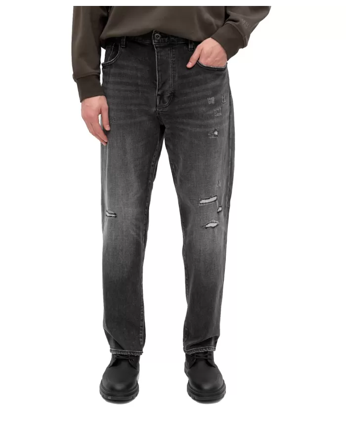Jeans Uomo grigio con dettaglio strappo 6DZJ82 Z1YTZ | ARMANI EXCHANGE Jeans Uomo grigio con dettaglio strappo 6DZJ82 Z1YTZ | ARMANI EXCHANGE