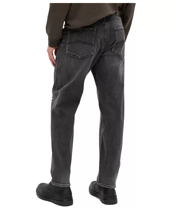 Jeans Uomo grigio con dettaglio strappo 6DZJ82 Z1YTZ | ARMANI EXCHANGE