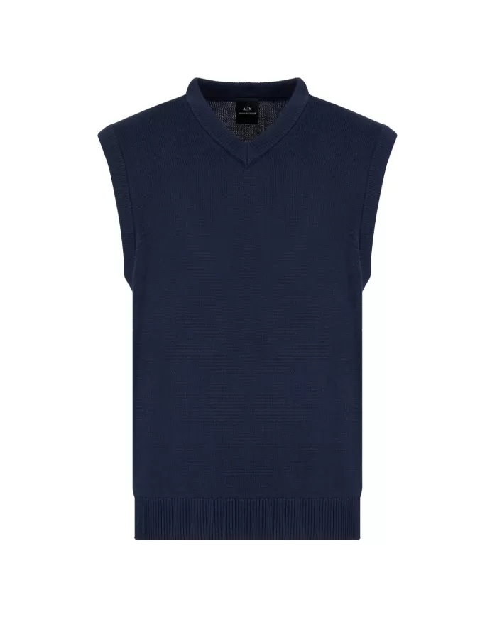 Gilet Uomo blue in laa6DZM1G ZM1LZ | ARMANI EXCHANGE Gilet Uomo blue in laa6DZM1G ZM1LZ | ARMANI EXCHANGE