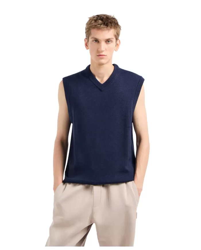 Gilet Uomo blue in laa6DZM1G ZM1LZ | ARMANI EXCHANGE Gilet Uomo blue in laa6DZM1G ZM1LZ | ARMANI EXCHANGE