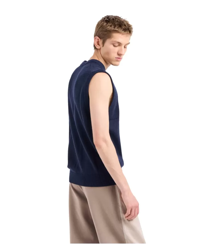 Gilet Uomo blue in laa6DZM1G ZM1LZ | ARMANI EXCHANGE Gilet Uomo blue in laa6DZM1G ZM1LZ | ARMANI EXCHANGE