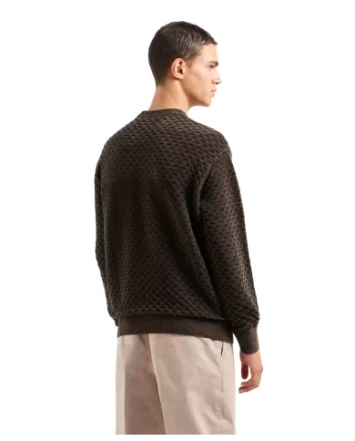 Maglia Uomo verde scuro 6DZM1P ZM4GZ | ARMANI EXCHANGE Maglia Uomo verde scuro 6DZM1P ZM4GZ | ARMANI EXCHANGE