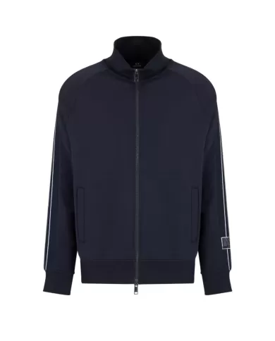 Felpa uomo navy in cotone 6DZMJL ZJZGZ | ARMANI EXCHANGE Felpa uomo navy in cotone 6DZMJL ZJZGZ | ARMANI EXCHANGE