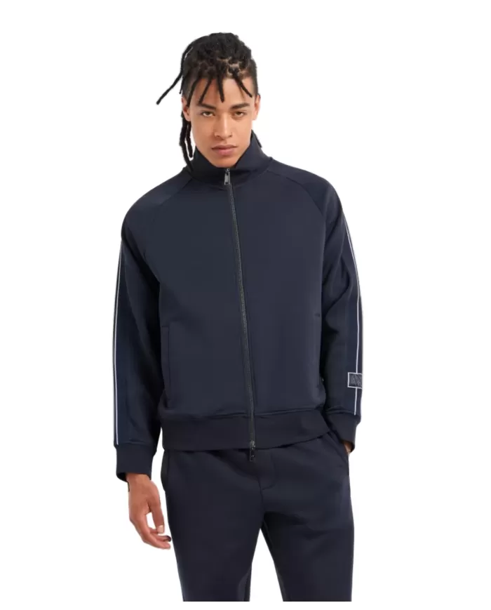 Felpa uomo navy in cotone 6DZMJL ZJZGZ | ARMANI EXCHANGE Felpa uomo navy in cotone 6DZMJL ZJZGZ | ARMANI EXCHANGE