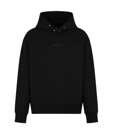 Felpa uomo nera in cotone 6DZMLJ ZJ4XZ | ARMANI EXCHANGE Felpa uomo nera in cotone 6DZMLJ ZJ4XZ | ARMANI EXCHANGE