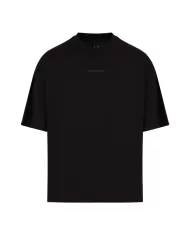 T-shirt Uomo nera in cotone 6DZTLS ZJLFZ | ARMANI EXCHANGE