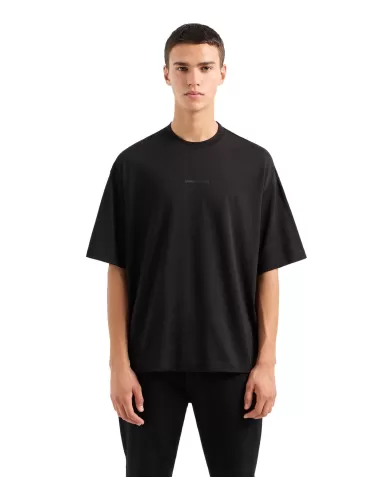 T-shirt Uomo nera in cotone 6DZTLS ZJLFZ | ARMANI EXCHANGE T-shirt Uomo nera in cotone 6DZTLS ZJLFZ | ARMANI EXCHANGE
