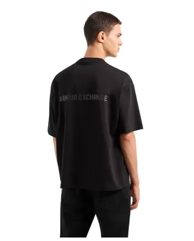 T-shirt Uomo nera in cotone 6DZTLS ZJLFZ | ARMANI EXCHANGE T-shirt Uomo nera in cotone 6DZTLS ZJLFZ | ARMANI EXCHANGE